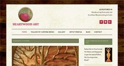 Desktop Screenshot of heartwoodart.com