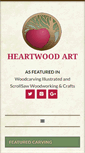 Mobile Screenshot of heartwoodart.com
